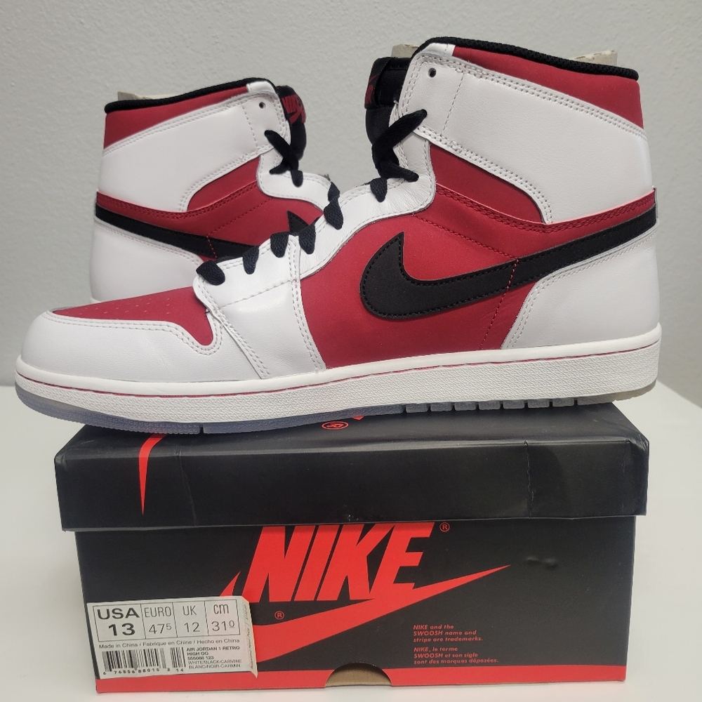 Jodan 1 Retro High OG "Carmine" Sz 13